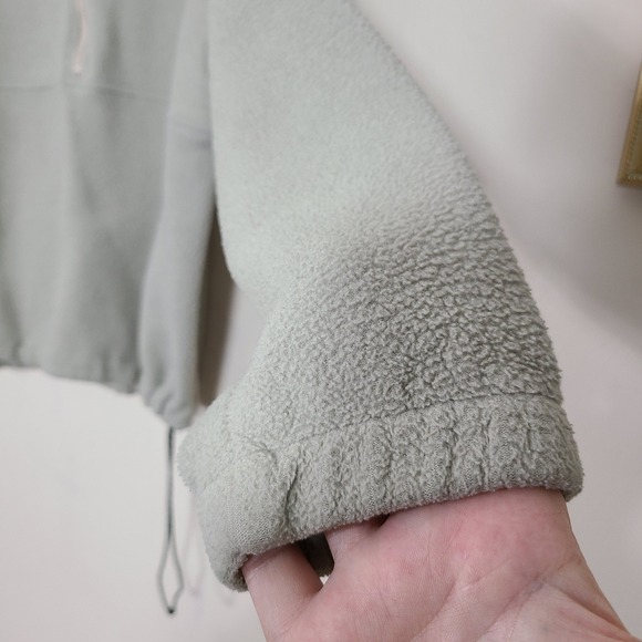 Vtg Columbia Fleece Pullover Jacket Light Tan Quarter Zip Normcore Granola  Hobo - Picture 4 of 15